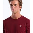 Embroidered Logo T-Shirt - Cabernet