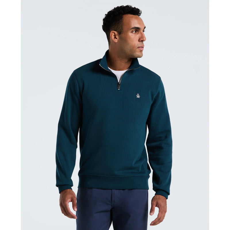 1/4 Zip Sweatshirt - Reflecting Pond