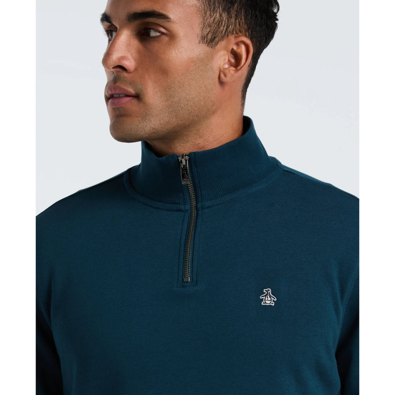 1/4 Zip Sweatshirt - Reflecting Pond