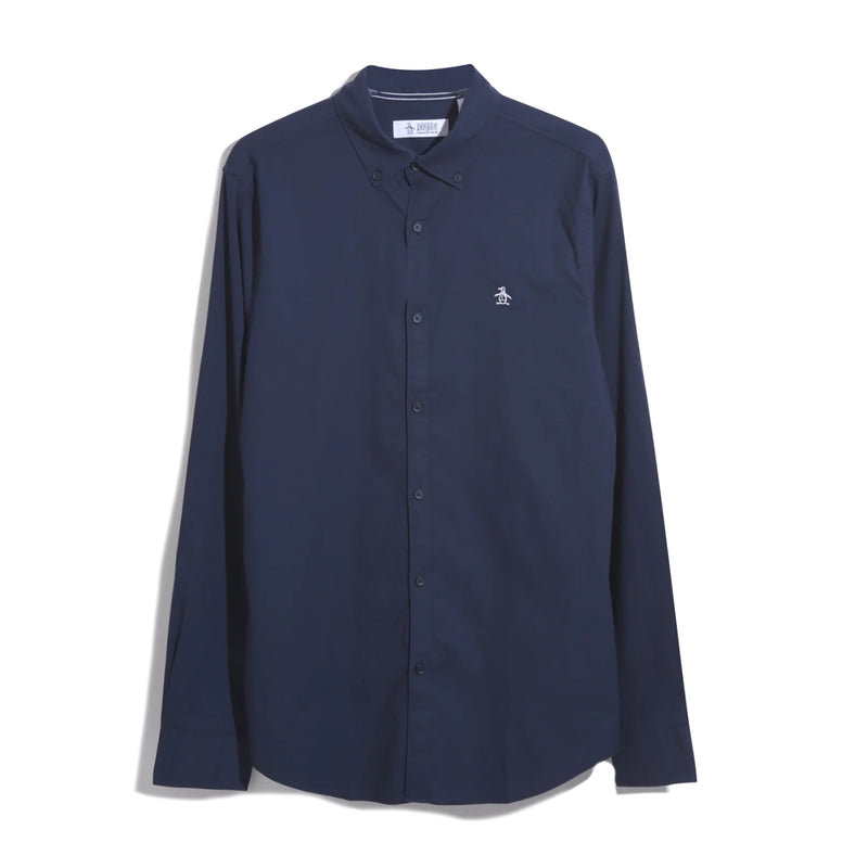 Oxford Long Sleeve Shirt - Dark Sapphire