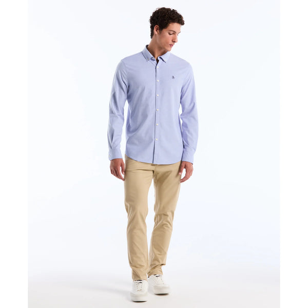 Oxford Long Sleeve Shirt - Amparo Blue