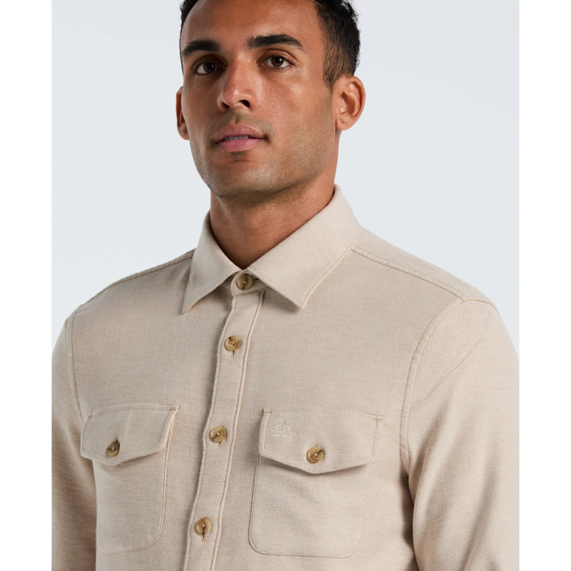 Long Sleeve Overshirt - Birch