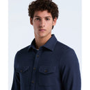 Long Sleeve Overshirt - Dark Sapphire
