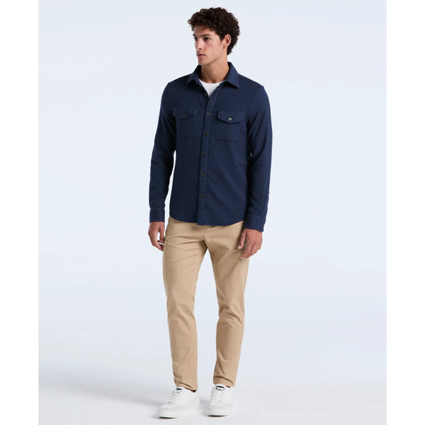 Long Sleeve Overshirt - Dark Sapphire