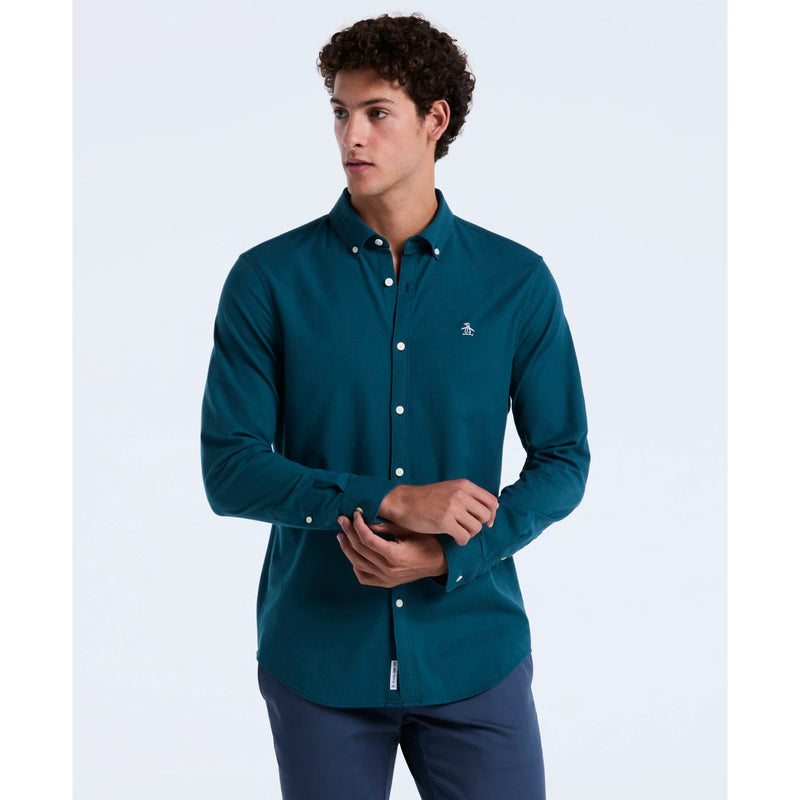 Long Sleeve Oxford Shirt - Reflecting Pond