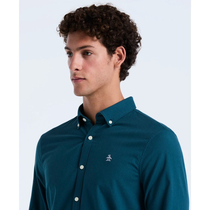 Long Sleeve Oxford Shirt - Reflecting Pond