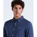 Long Sleeve Oxford Shirt - Sargasso Sea