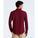 Long Sleeve Oxford Shirt - Cabernet