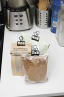 Wire Clips Set of 6 - Black