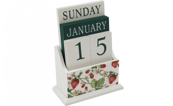 Strawberry Field Wooden Calendar