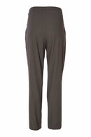 Elastic Waist Pocket Detail Trouser - Forest Green