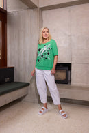 SPOT PLACEMENT PRINT T SHIRT - Glas
