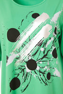 SPOT PLACEMENT PRINT T SHIRT - Glas