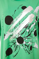 SPOT PLACEMENT PRINT T SHIRT - Glas