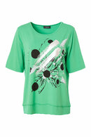 SPOT PLACEMENT PRINT T SHIRT - Glas