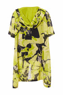 Hooded Light Weight Jacket - Lime