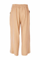 Ora Wide Leg Trouser - Stone