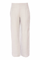 Wide Leg Trouser - Silver