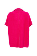 Boiled Wool Jacket - Pink