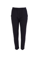 Pull Up Slim Leg Trouser - Black