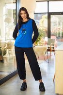 Pocket Detail Elasticated Trouser - Black