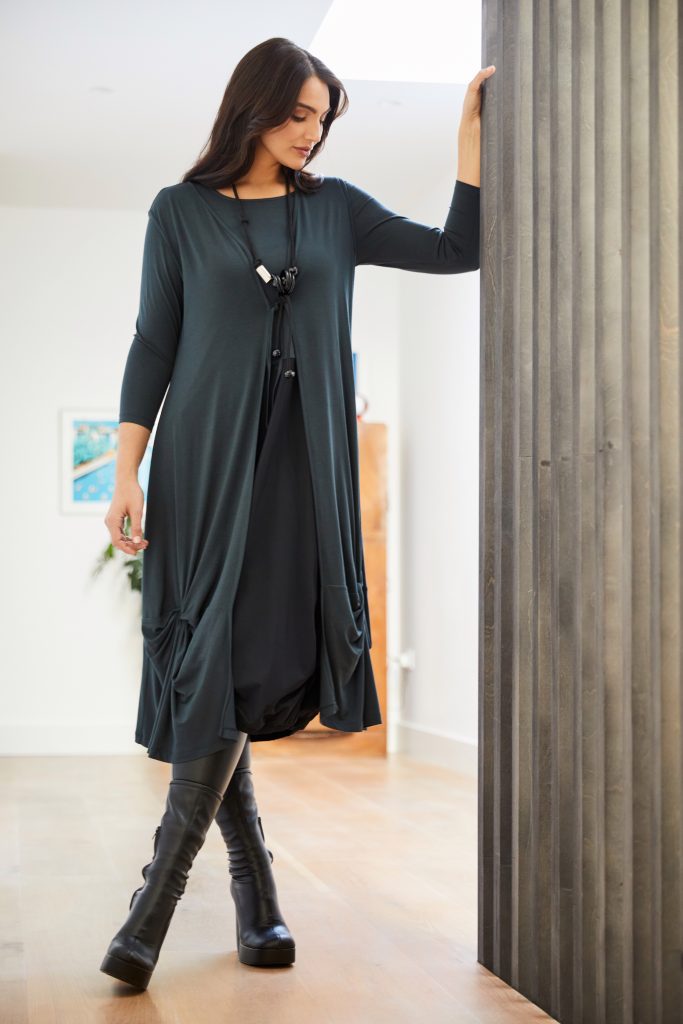 Knot Detail Waistcoat - Black