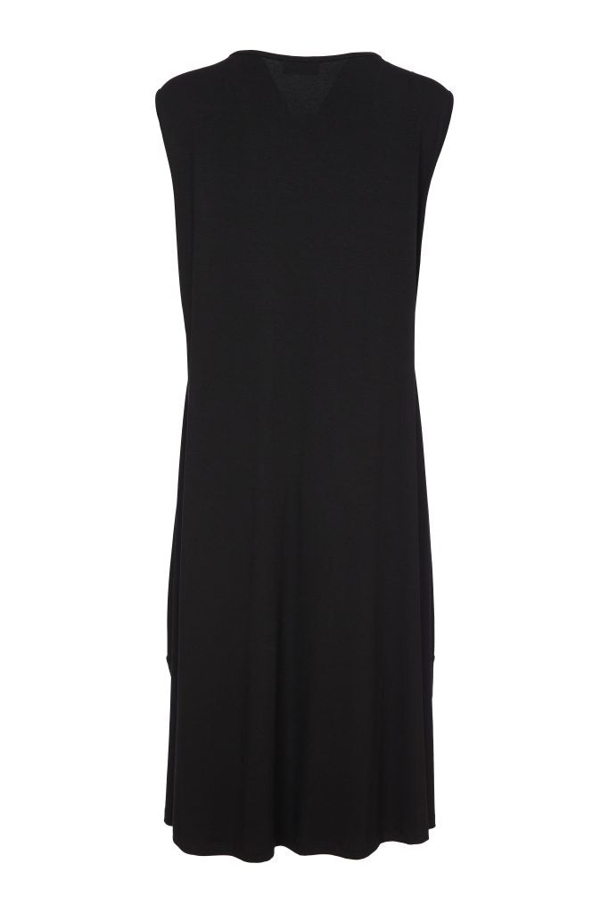 Knot Detail Waistcoat - Black