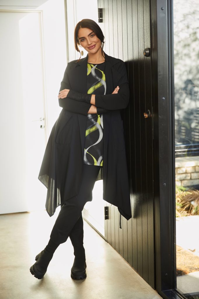 Belted Waistcoat - Black