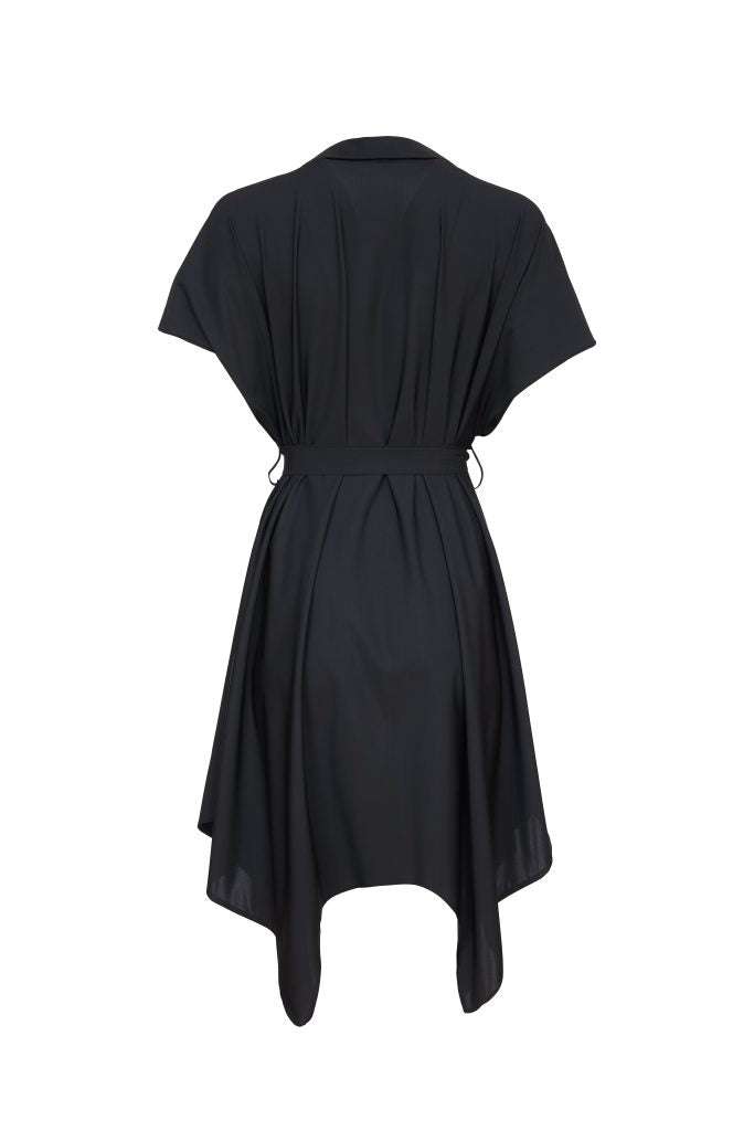 Belted Waistcoat - Black