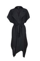 Belted Waistcoat - Black