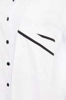 Pocket Shirt - White/black