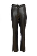 Leatherette Trouser - Black