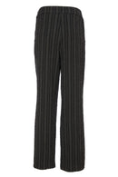 Stripe Wide Trouser - Black/grey