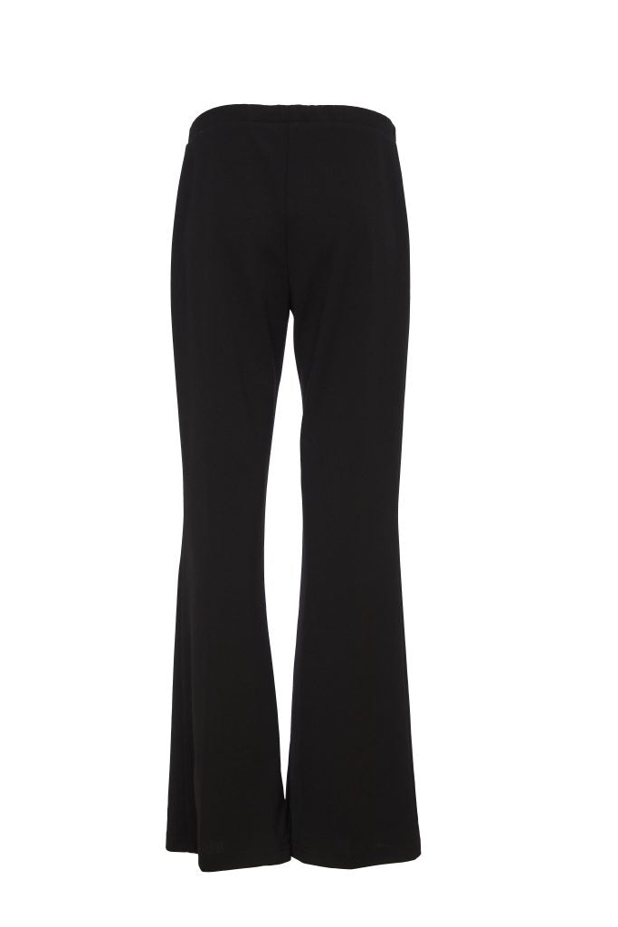 Pull Up Soft Trouser - Black