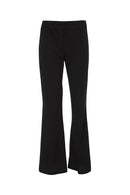 Pull Up Soft Trouser - Black
