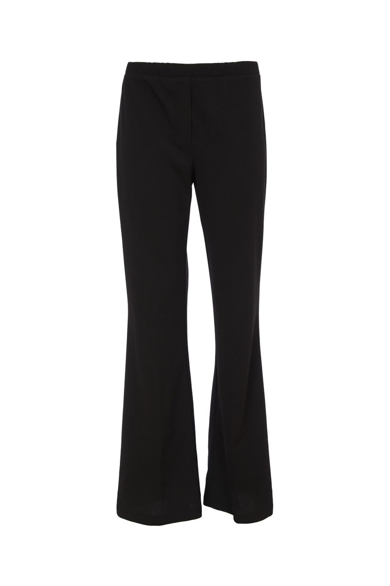 Pull Up Soft Trouser - Black