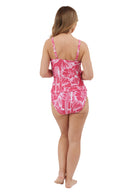 Linear Tankini - Pink
