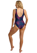 Florence Beaded Swimsuit - Navy Print