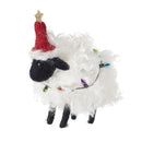 Woolly Sheep with Fairy Lights