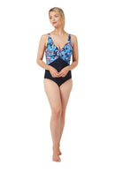 Floral Twisted Swimsuit - Floral