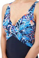 Floral Twisted Swimsuit - Floral