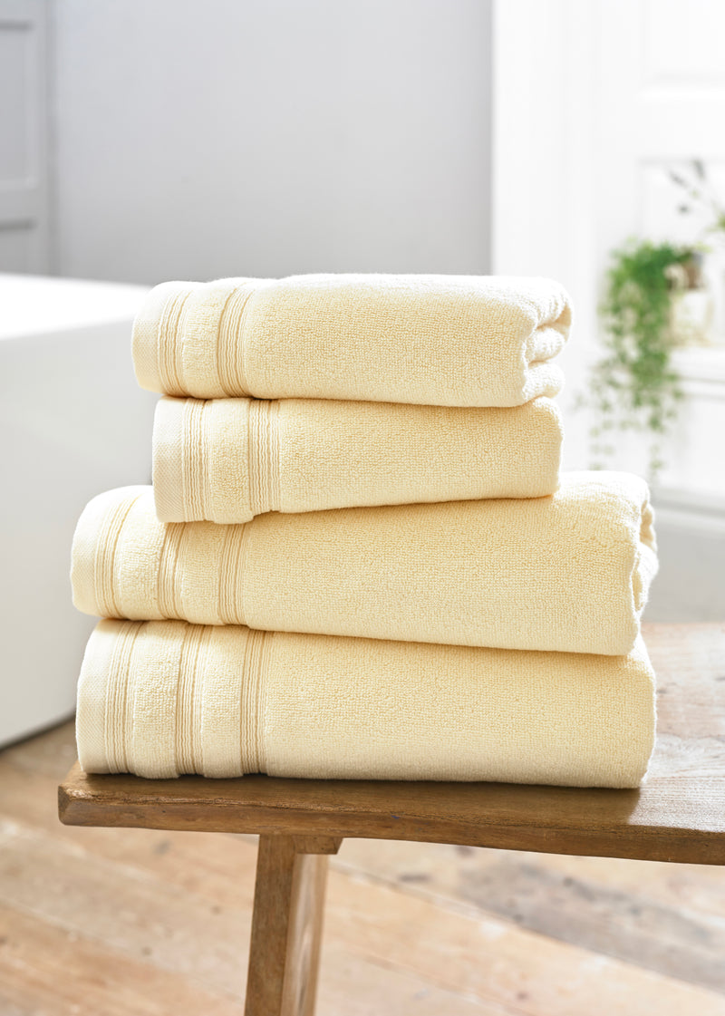 Oasis Towels - Light Yellow