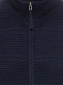 Long Sleeve Cardigan - Power Navy