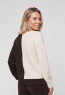 Long Sleeve Pullover - Almond Beige Mel