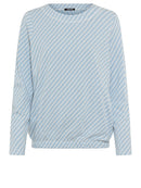 Coast Vibes Long Sleeve T-Shirt - Light Blue