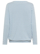 Coast Vibes Long Sleeve T-Shirt - Light Blue