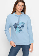 Coast Vibes Sweatshirt - Light Blue