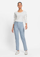 Coast Vibes Casual Trouser - Dust Blue