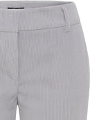 Cool Vision Crop Trousers - Pearl Grey