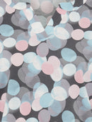 All Over Print T-Shirt - Satin Blue